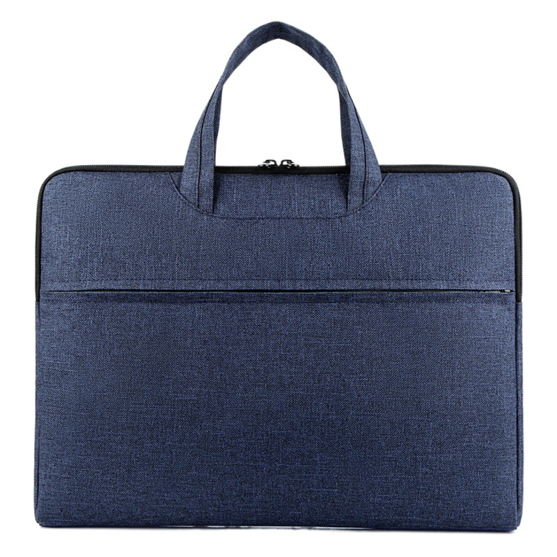 Ligero simple documento bolso de los hombres de negocios casual bolsa de Ordenador Portátil Bolsa de conferencia personalizable logo