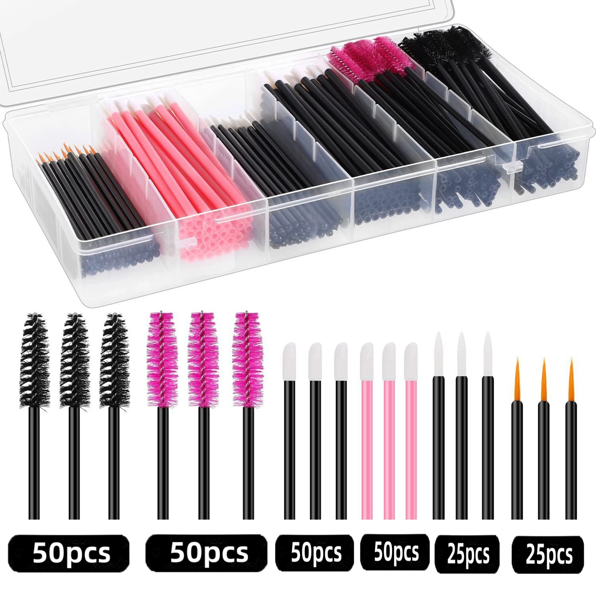 (Cross-border trading), disposable tools set for eyelashes, brush, eye pencil, triangular palette, sponge