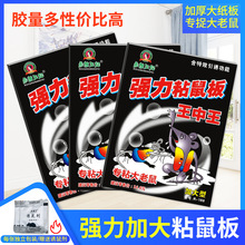 直销老鼠胶粘鼠板仓库捕鼠器家用大号灭鼠板强力粘鼠胶批发老鼠贴