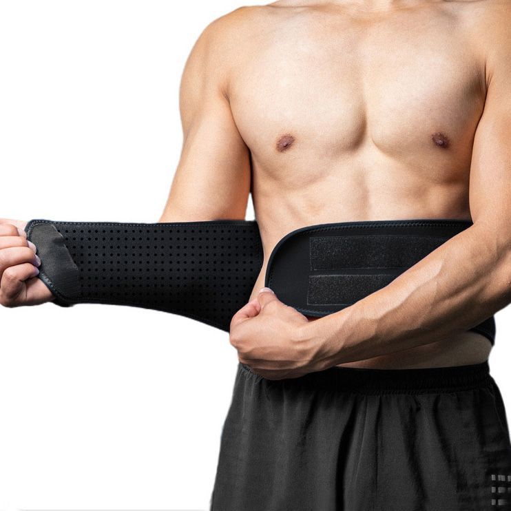 Waist Support Men's and Women's Sports Belt Pressurized Fitness Squat Weightlifting Running Basketball Training Driver Support Waist Support