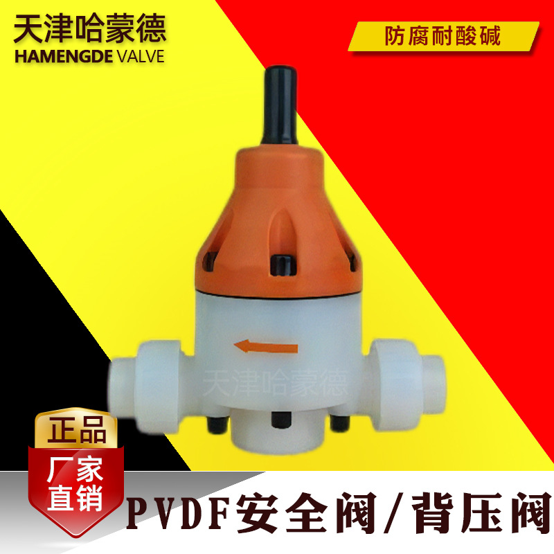 哈蒙德国标pvdf阀背压阀单向泄压阀减压阀计量泵加药装置配件