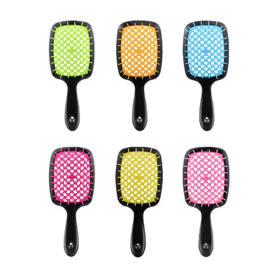 Brush, curly air bag, massager, adds volume