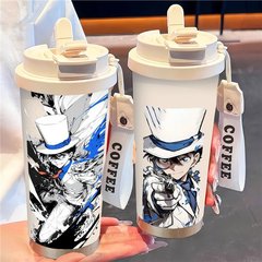 怪盗基德柯南保温杯学生便携2025新款男女咖啡杯吸管水杯子高颜值