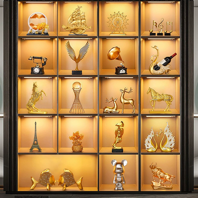 Трансграничная оптовая гостиная винный шкаф ТВ-шкаф Смола украшения высокого уровня чувство ниши офис рабочий стол легкий экстравагантный украшения