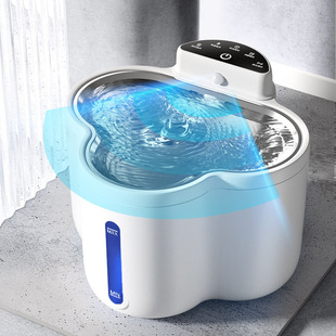 Cat Automatic Circulating Drinking Water Dispenser Intelligent Constant Temperature Drinking Water Dispenser Drinking Bowl Charging Long Endurance Wireless Induction Cat Bowl