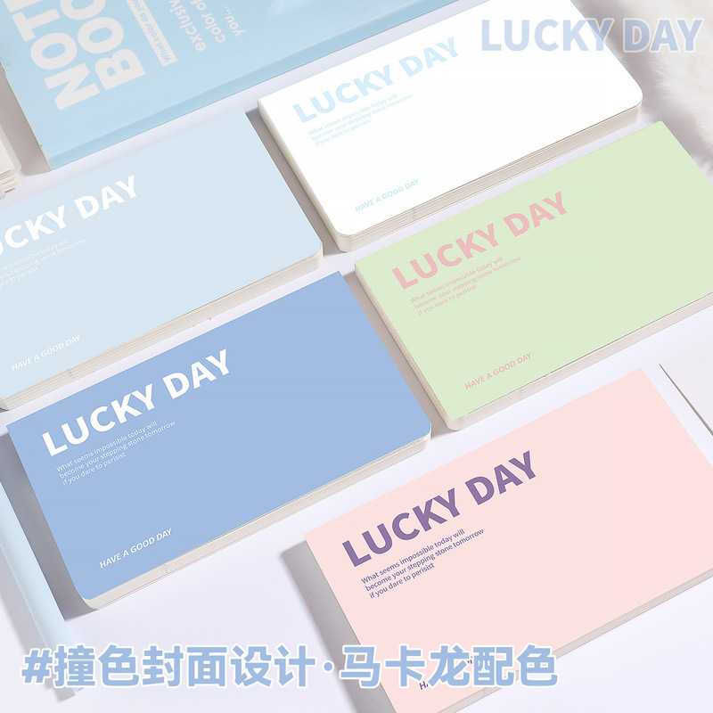 Flip-Top Notebook That Doesn'T Hurt Your Hand, Small Portable Notebook, Thickened, Portable, Horizontal Format, Simple and Stylish Flip-Top Notebook That Doesn'T Hurt Your Hand, Small Portable Notebook, Thickened, Portable, Horizontal Format, Simple and Stylish