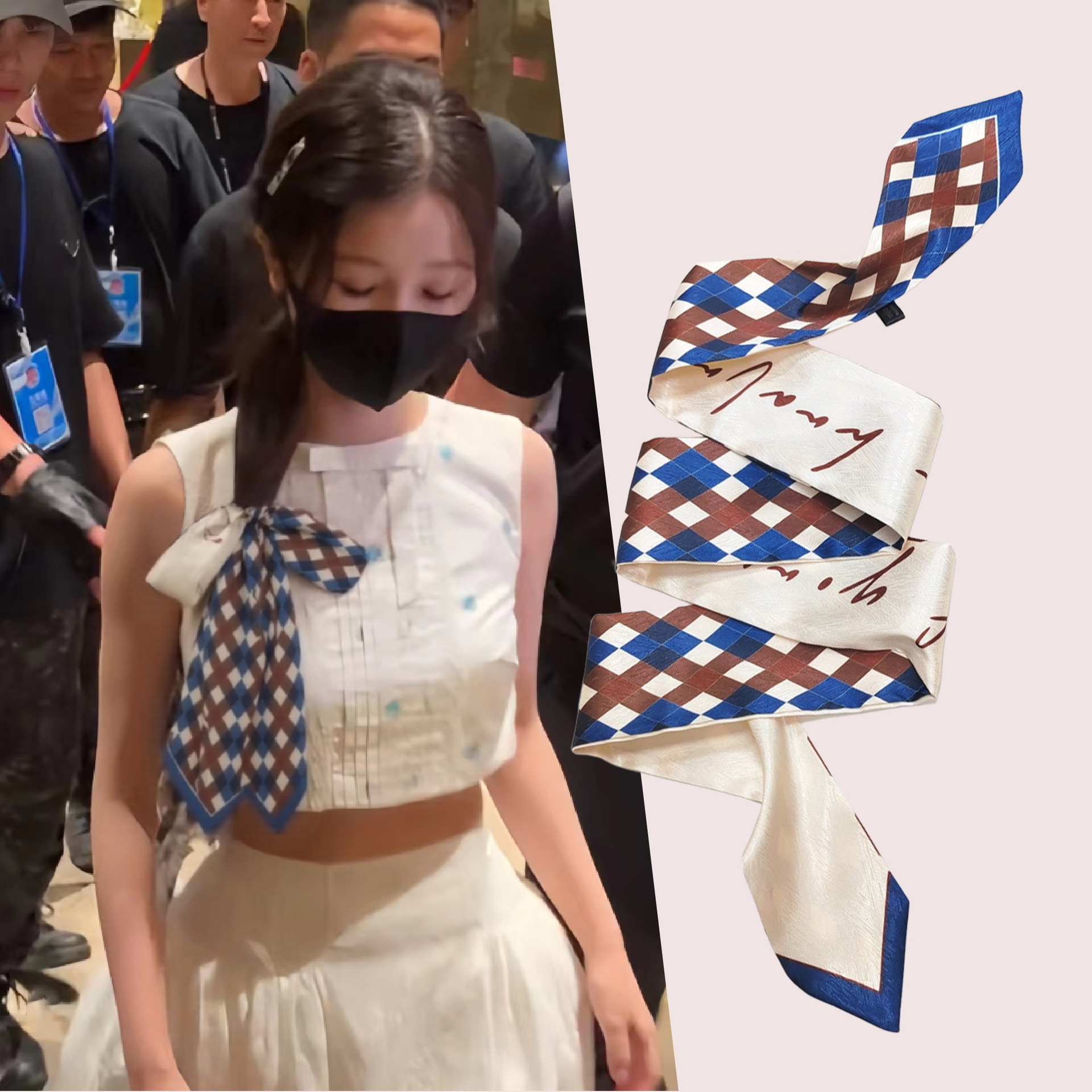 17 클래식 블루 커피 마름모