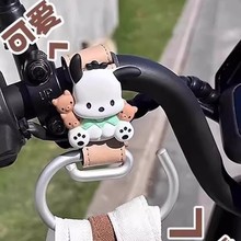 电动车挂钩卡通可爱前置通用承重编织挂头盔外卖