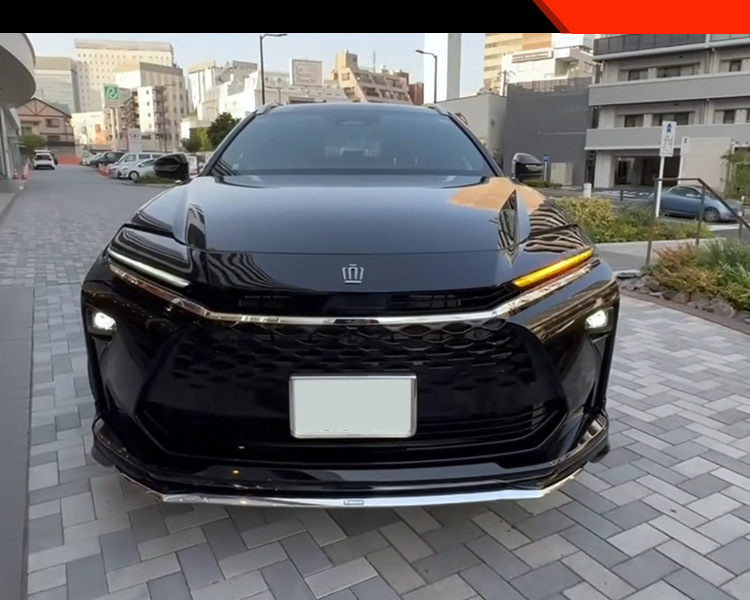 Suitable for Toyota 25 Model Crown Estate Signia Modified Front Hood Grille Decorative Trim Strips