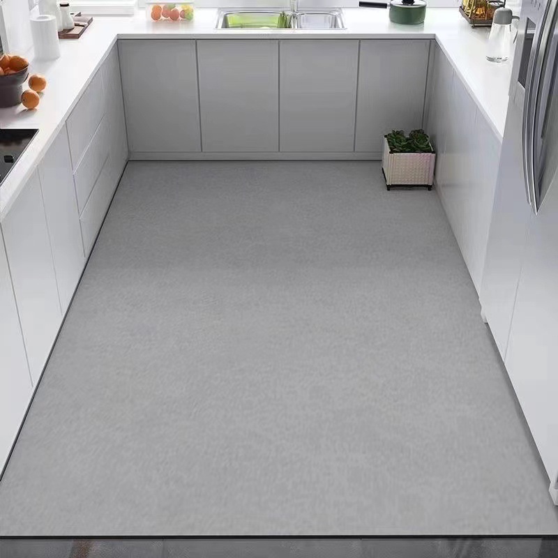 diatom ooze kitchen special floor mat non-slip mat oil-absorbing absorbent stain-resistant quick-drying mat bathroom coffee table full carpet