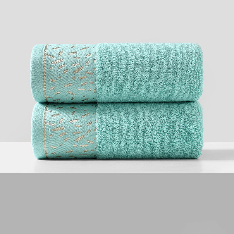 Toallas de algodón puro, tipo A, al por mayor, gruesas, suaves, absorbentes, de poliéster y algodón, toallas faciales para adultos, de secado rápido, para lavarse la cara.