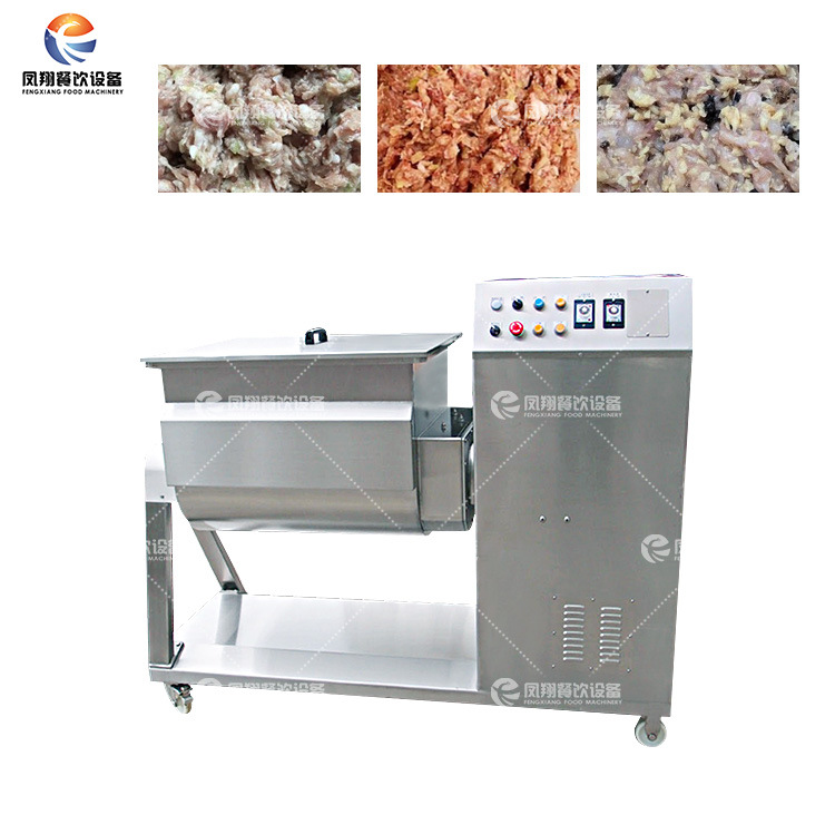 工厂直销 鲜肉搅拌机商用电动多功能全自动蔬菜肉馅料双轴搅拌机