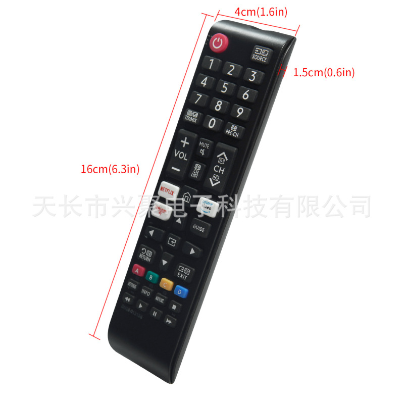 跨境英文款适用于三星电视红外英文遥控器BN59-01315B现货OEM外贸|undefined
