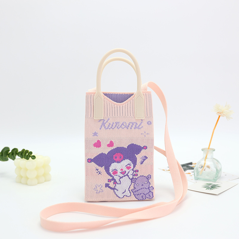 2050 Cartoon Anime Handbag Portable Coin Purse Crossbody Bag Versatile Women's Korean Version Manufacturer Trendy Crossbody Style