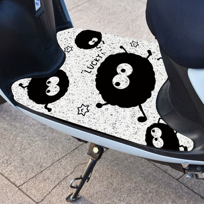 Electric vehicle foot mat – Easy to Care for Pedal Mats - little-black-briquettes-width-50length-70cm-rectangular-self-cut-wire-loop-sent-by-default