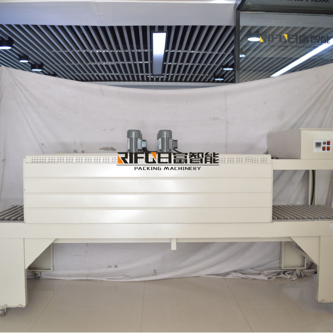 半自动PE膜封切收缩包装机 矿泉水透明膜膜包机 可乐瓶套膜塑封机