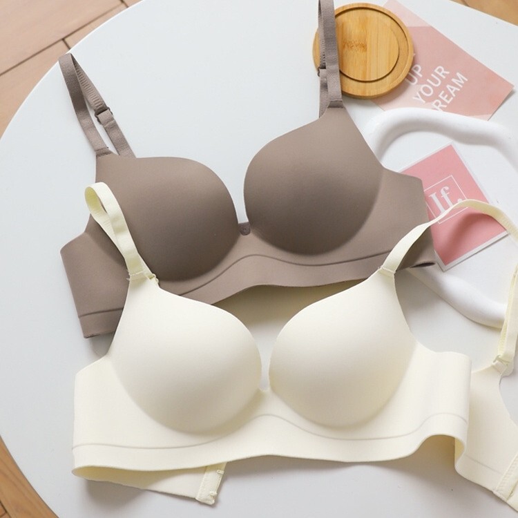 Cross-Border Lingerie for Small Busts, Push-Up Bra for Women Without Underwire, Anti-Sagging, Side Breast Collection, Lift-Up, Sexy Seamless Bra, Beautiful Breasts