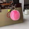 Tennis fuchsia racket