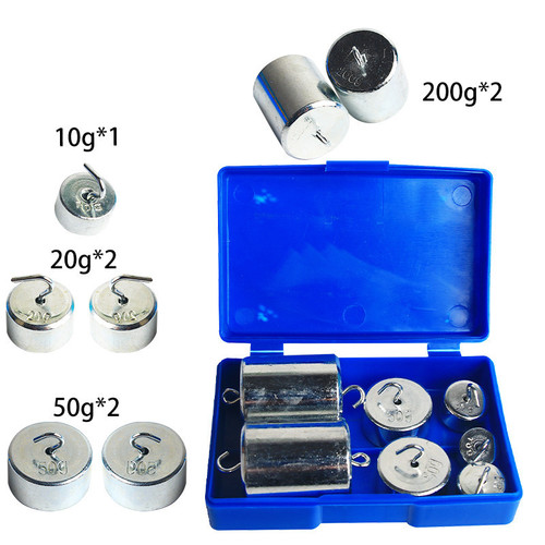 Metal hook code 10g/20g/50g/200g combined hook code junior high school physics experiment student mechanics teaching instrument