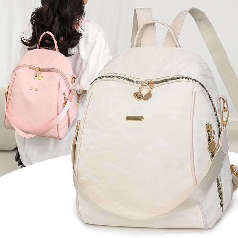 Bolsos para mujer 2024 nuevo estilo estilo extranjero viajes para mujer mochila de viaje multifuncional de cercanías urbana marea al por mayor