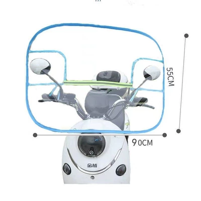 Motorcycle front windshield – Foldableable Rainproof