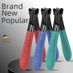 新款指甲刀大開口厚硬甲防飛濺指甲剪單個家用指甲剪刀美甲死皮剪