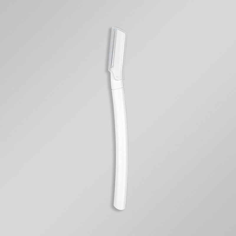 Cuchillo de cejas de tres piezas, cuchillo de cejas de corte de cejas de seguridad, cuchillo de cejas de corte de cejas macro, cuchillo de acero inoxidable