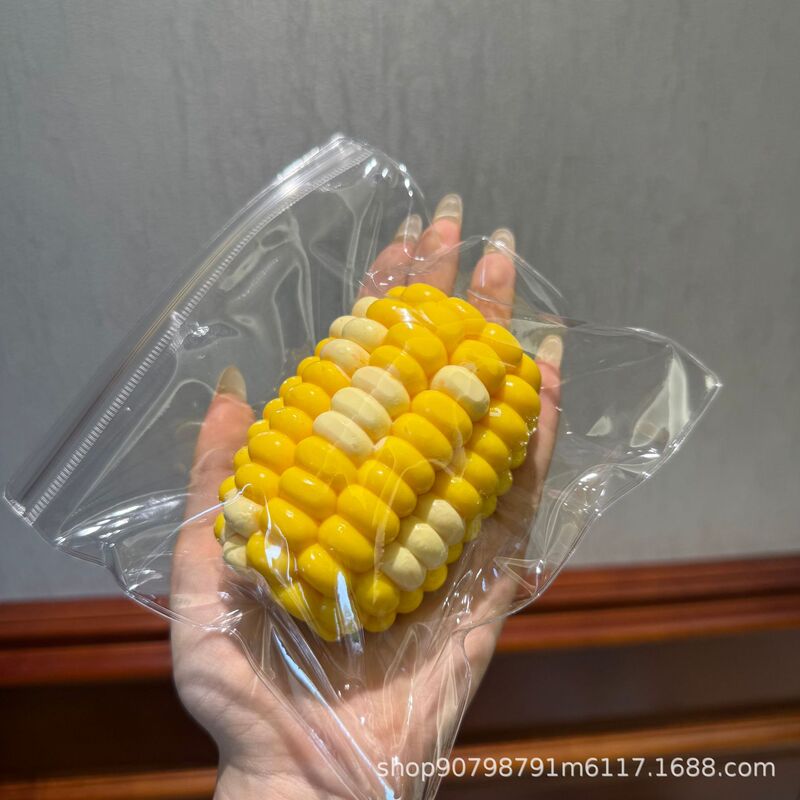 Food-grade silicone corn stress-relief slow-rebound toy, handmade, cross-border wholesale Food-grade silicone corn stress-relief slow-rebound toy, handmade, cross-border wholesale
