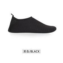 室内厚底隔凉地板袜健身袜套跳绳早教中心瑜伽鞋袜黑色防滑薄底袜