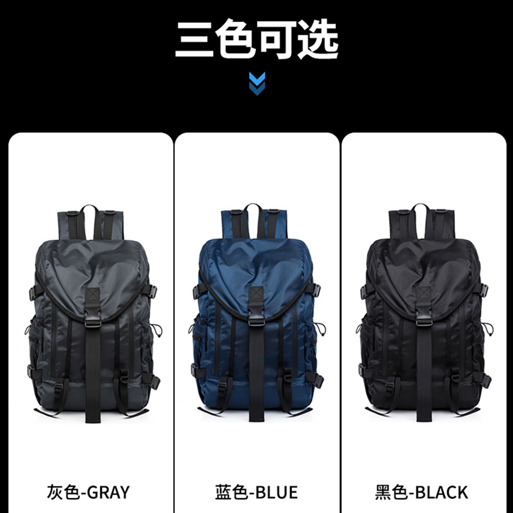 Mochila para hombres de gran capacidad bolsa de computadora marca de moda bolsa de estudiantes universitarios función de viento bolsa de hombre bolsa de viaje mochila bolsa de equipaje