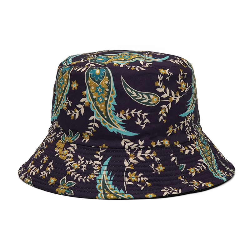 Women's Basic Flower Bucket Hat display picture 4