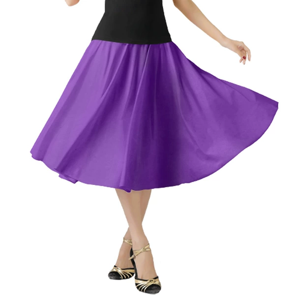 Purple midi skirt 60CM long