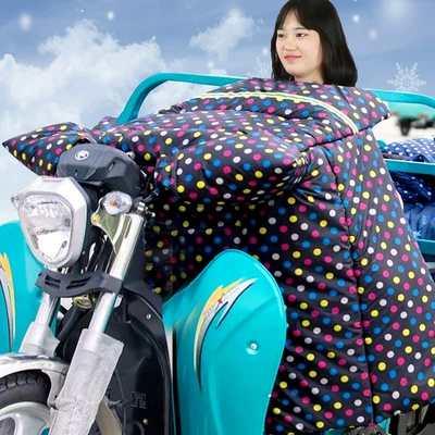 Tricycle Windshield Quilt, Motorcycle front windshield - electric-tricycle-dual-series-wings-colorful-points