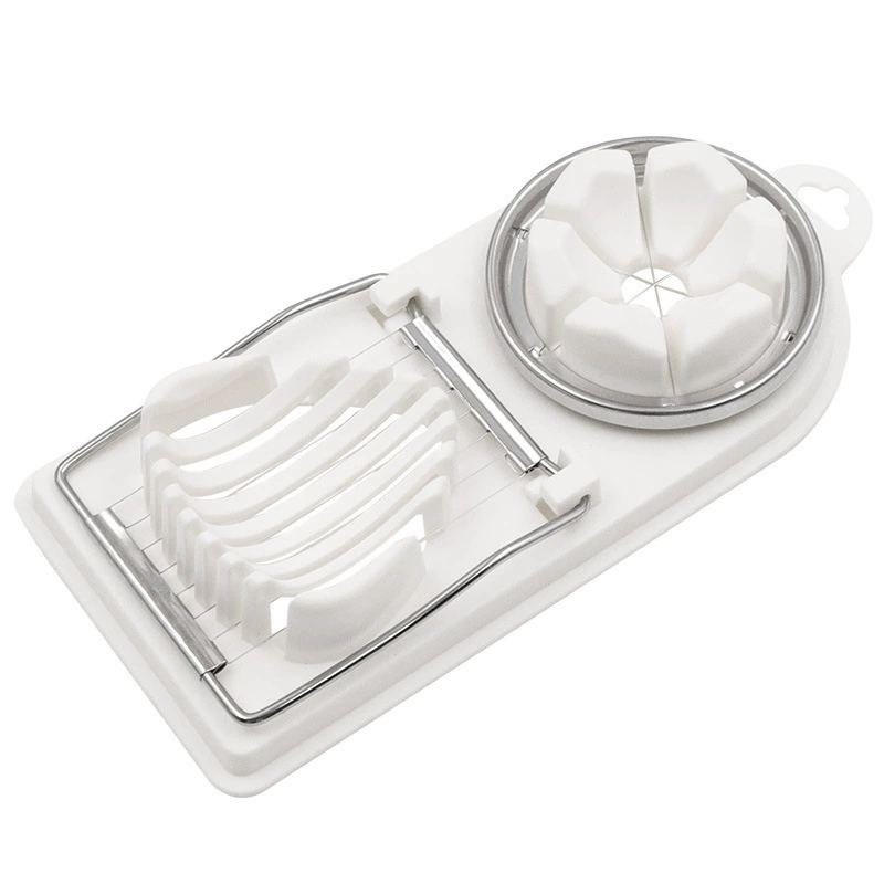 Two -in -one egg slicer Household egg cutter multifunctional pine egg cutter egg cut egg cut egg artifact division
