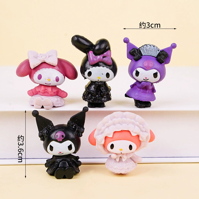 Xiaohongshu is the same cute Kuromi cake decorative ornament net red girl girl birthday party dressing plug -in
