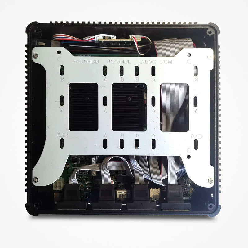 Мини-микрокомпьютерная хост-система X86 J1900 4125 6412 Core i3i5i7 4 String