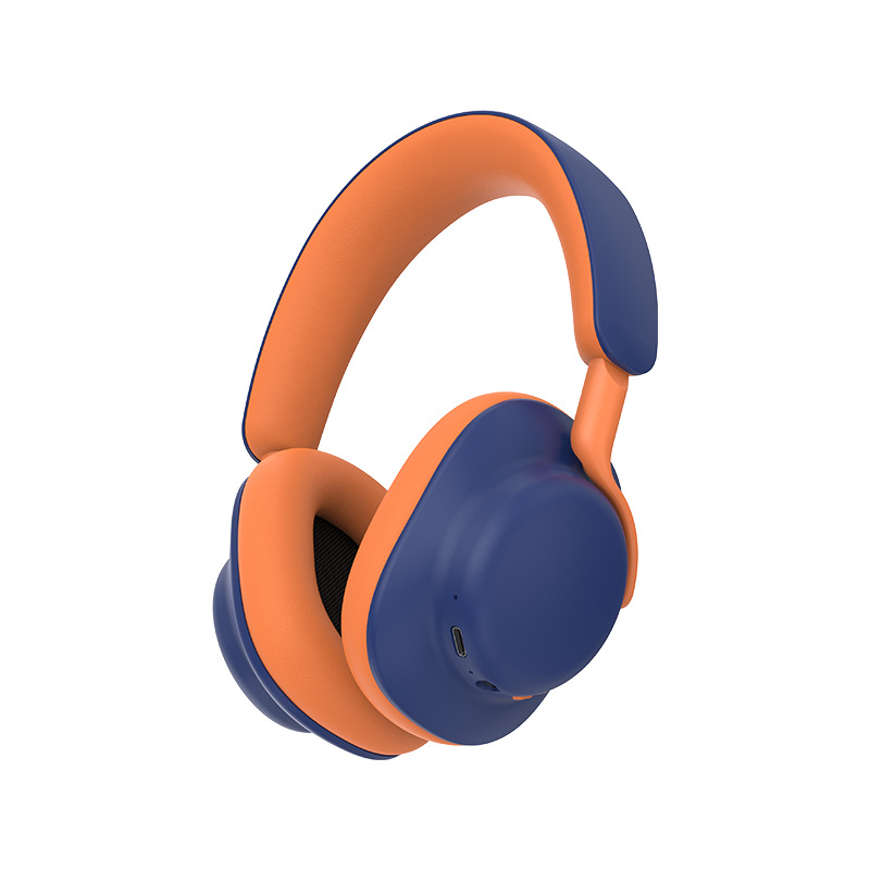 Cross-border New Arrival Over-ear Bluetooth Headphones Color-blocking Stereo Wireless Sports Phone Headset Factory Direct Sales - 12