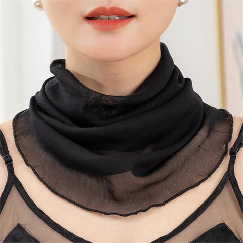[All Colors] Mesh Neck Protection Mask, Ear-Hanging Face Mask, Neck Gaiter, Sunscreen Scarf, Fashionable Fake Collar