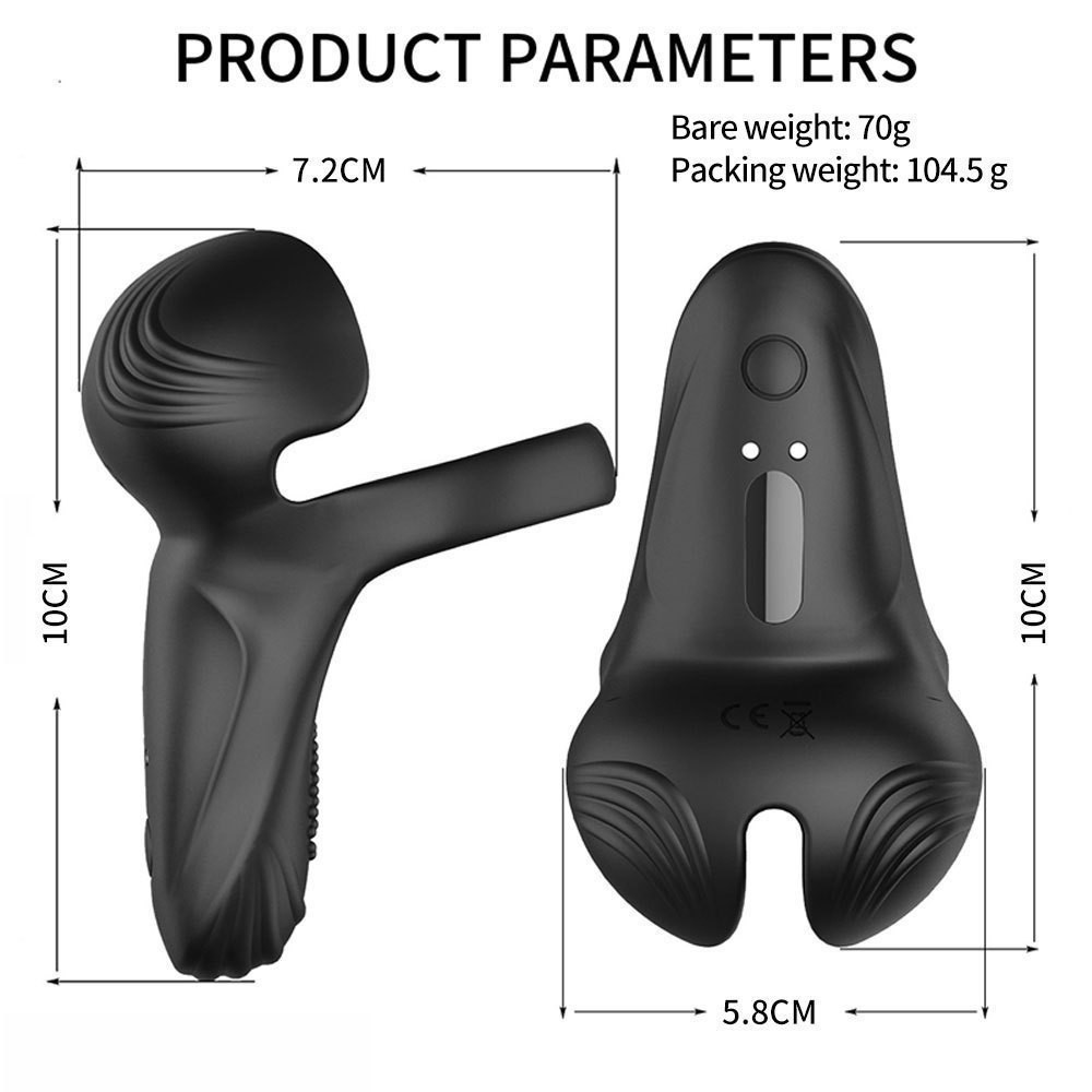 Dichun Perona App-Controlled Vibrating Ring with Wireless Remote for Male Training — detail image 4