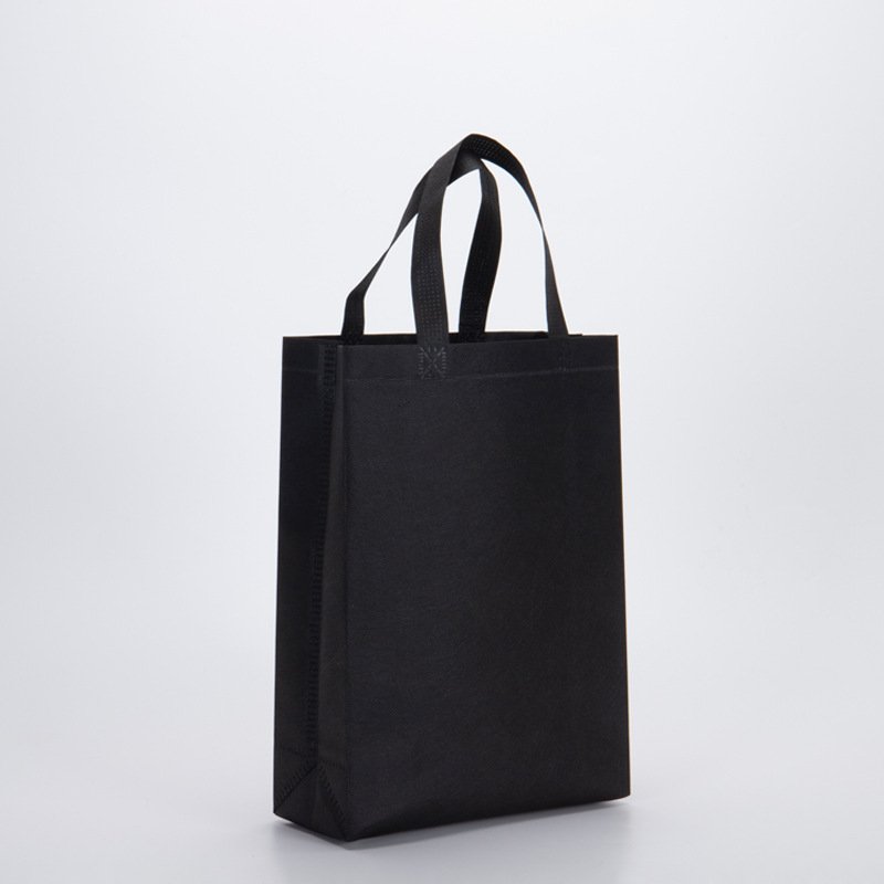 Bolsas de tela no tejida en stock con fondo lateral al por mayor bolsas de compras ecológicas Bolsas de regalo de Acción de Gracias personalizadas