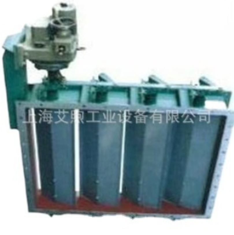 供应FDBD电动矩形百叶式调节蝶阀 手动/气动/液动矩形调节型蝶阀