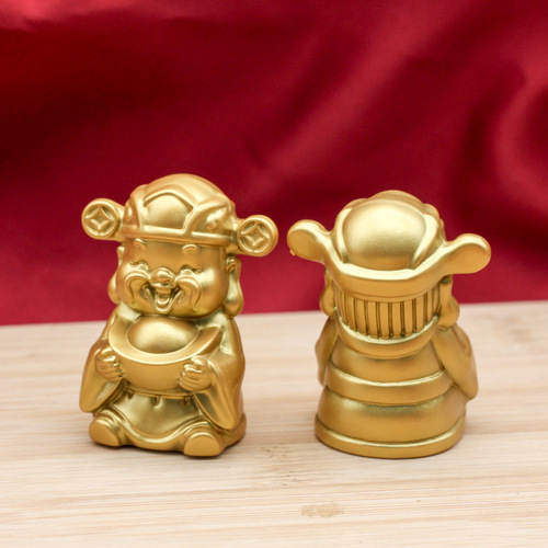 Brass God of Wealth Buddha statue attracts wealth and wealth opening gifts decoration crafts Spring Festival ornaments manufacturer wholesale