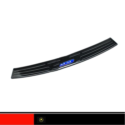 Dekorativ pedal başlıqları – Strip Fathead Fish Business Car - sku46-25s-28t-black-titanium-blue-label-external-trunk-guard-1-piece