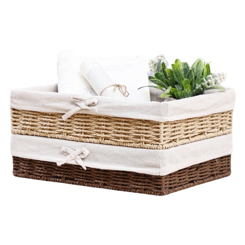 Factory wholesale woven storage basket display basket rattan basket fruit basket rattan display basket bread basket storage basket