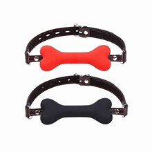 SM狗骨头口塞束缚捆绑调教角色扮演开口器另类成人玩具情趣性用品