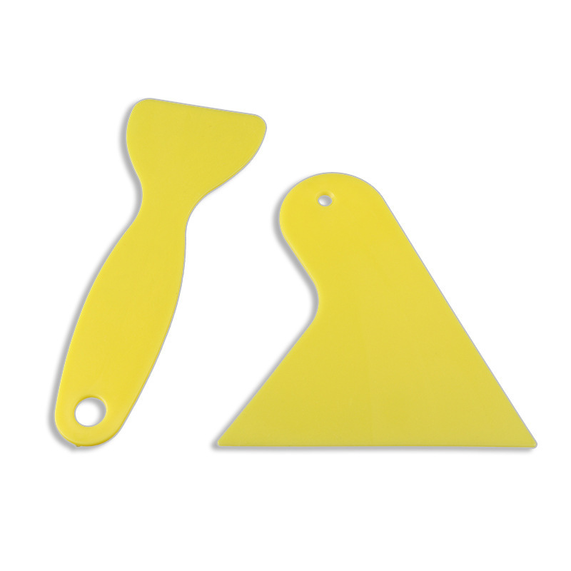 Car wrap tool Yellow small scraper Car beauty shop scraper Car wrap…