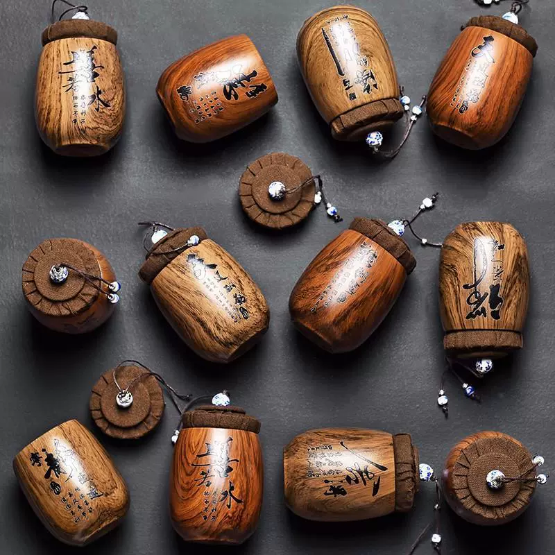 Small ceramic tea, банка для хранения, storage for traveling