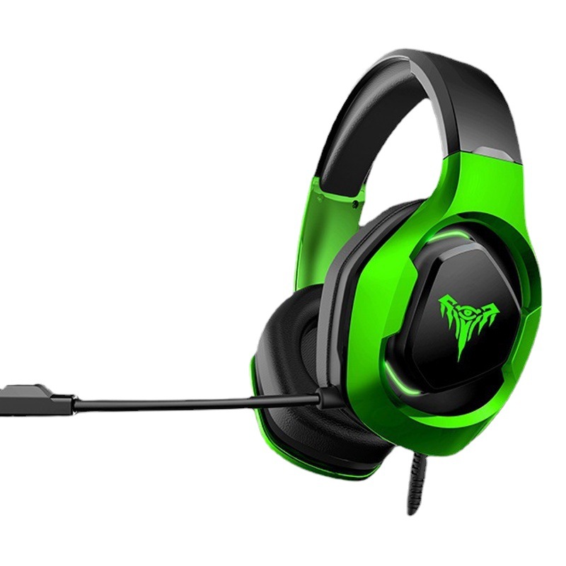 Auriculares ENC de reducción de ruido envolvente auriculares e-sports juego de computadora auriculares con tecnología de cable auriculares