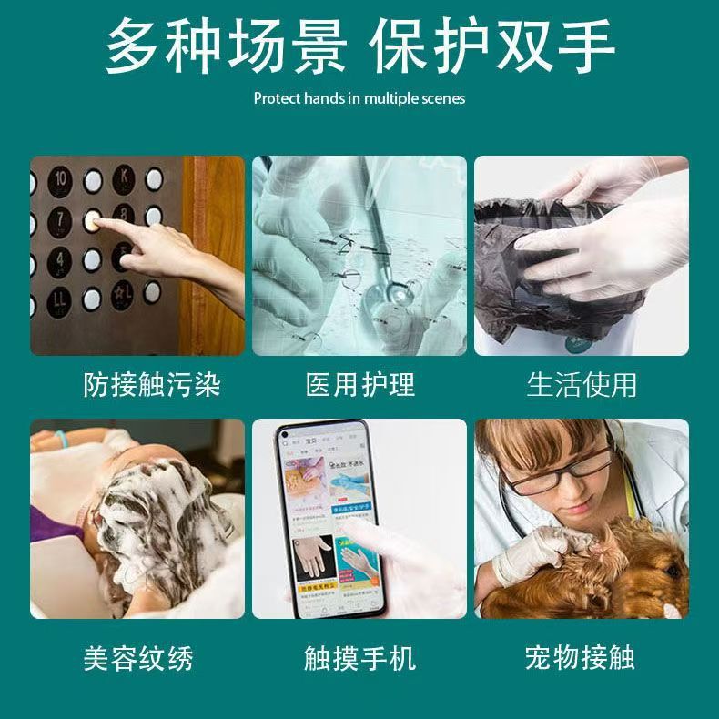 使い捨て医療用手袋 個別包装 グレード無菌 ラテックスゴム 検診 外科手術 無菌個別包装|undefined