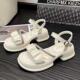 Fairy Style Platform Sandals Women's Outer Wear Summer 2025 New Style Small Men's Thick Heeled Fashionable Beach Shoes